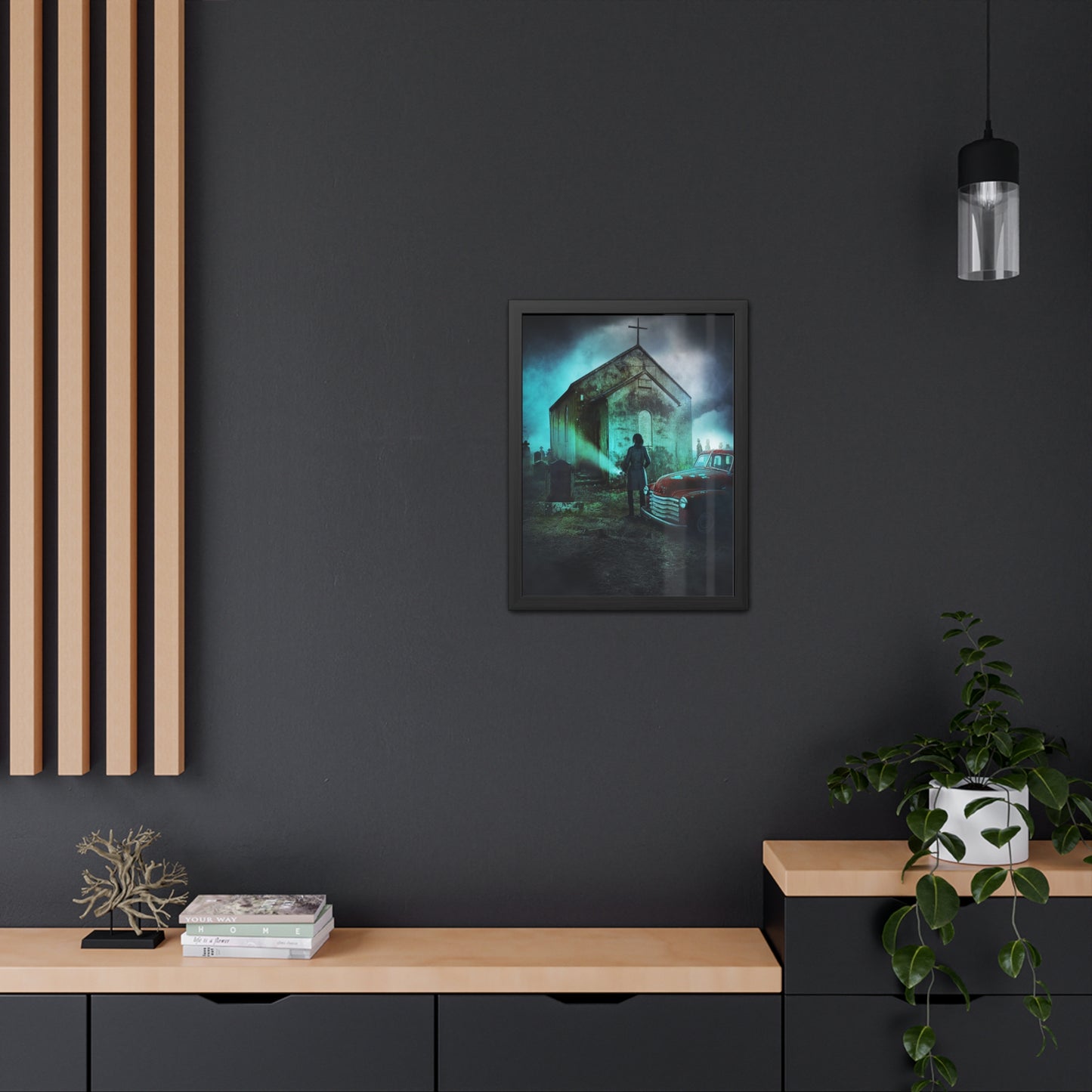 Haunting in Old Tailem Framed Prints