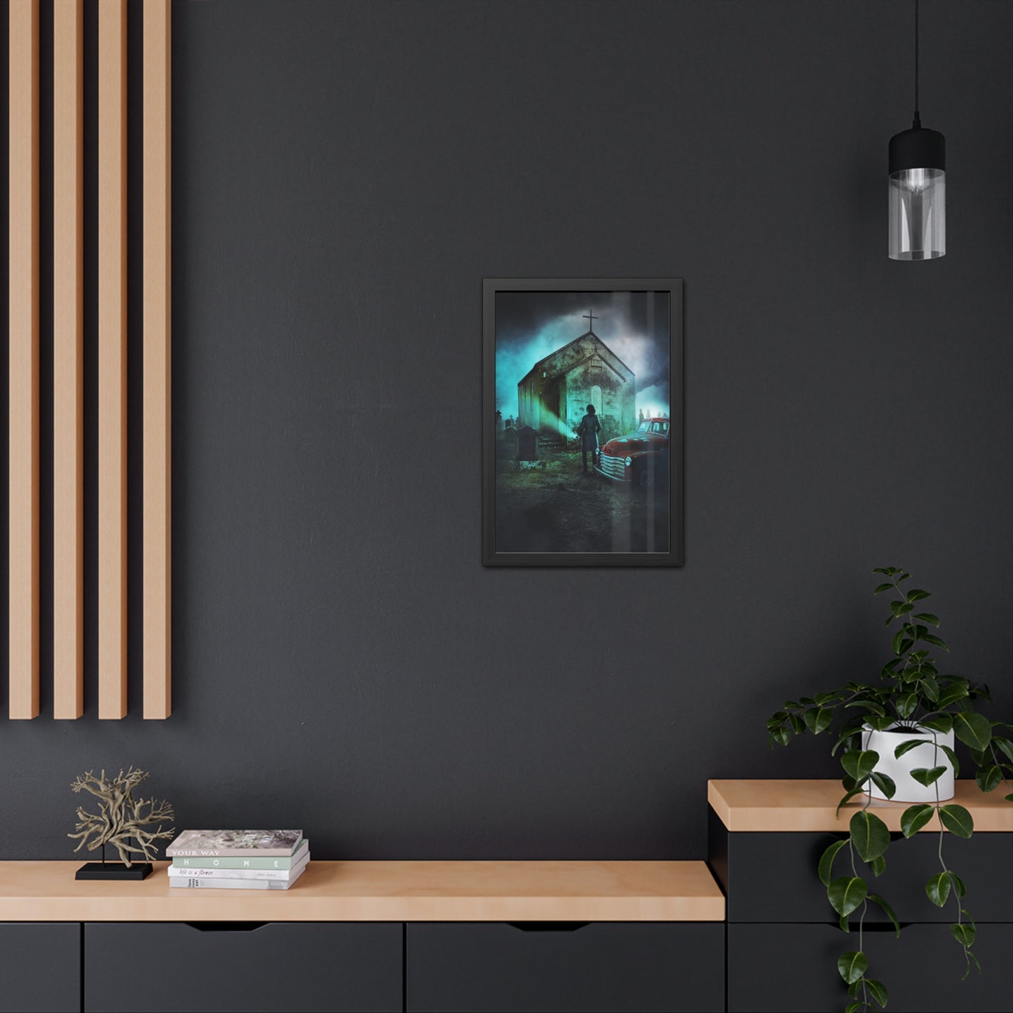 Haunting in Old Tailem Framed Prints