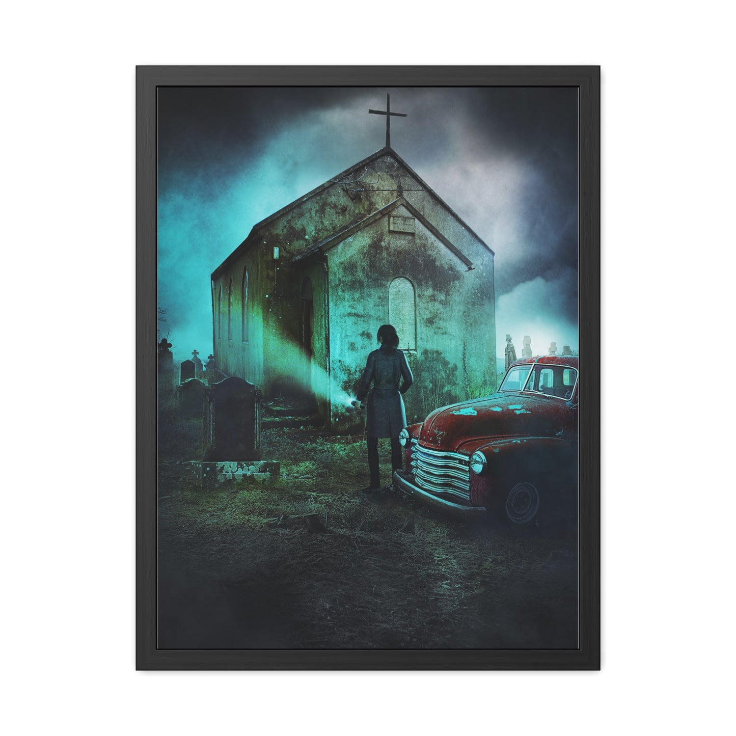 Haunting in Old Tailem Framed Prints