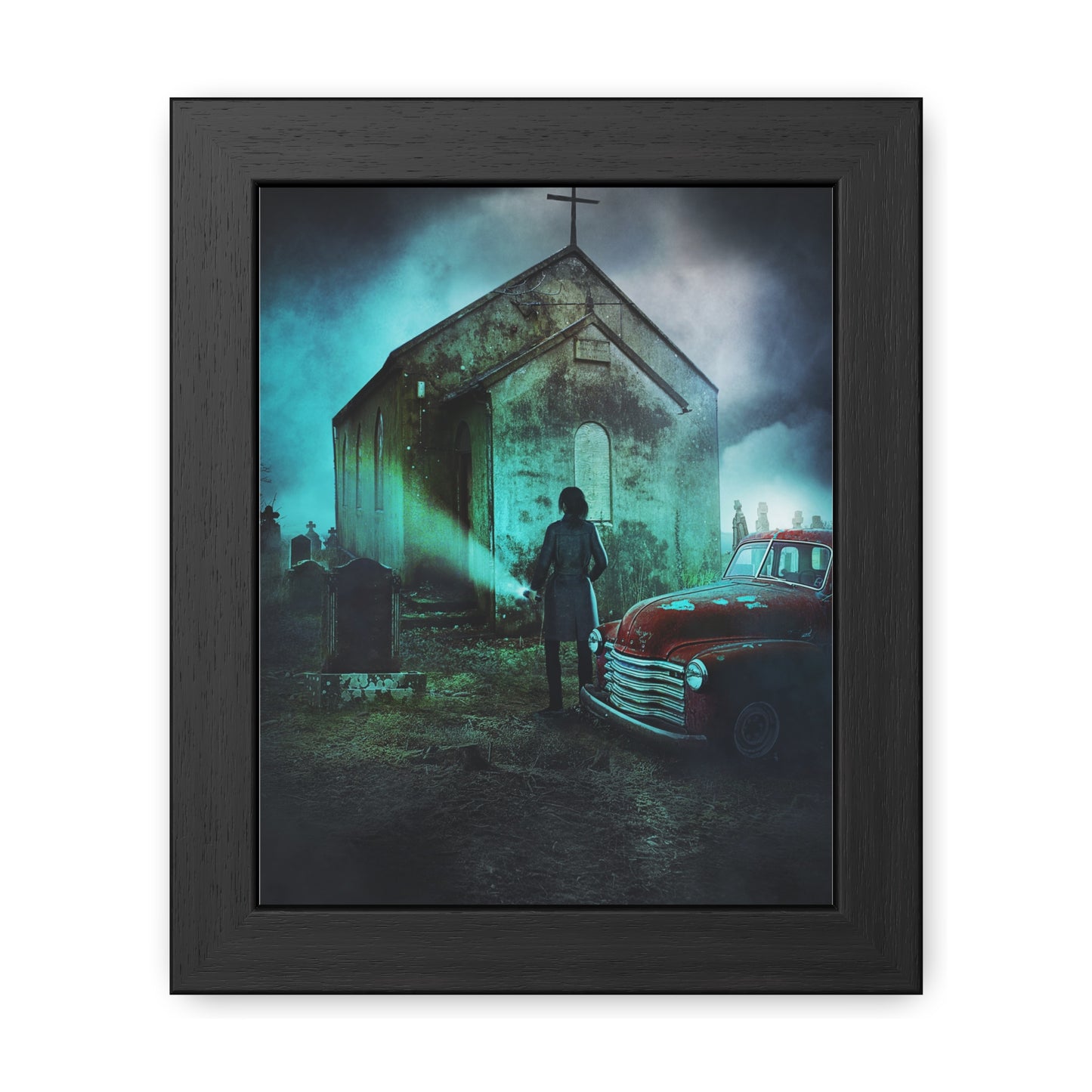 Haunting in Old Tailem Framed Prints