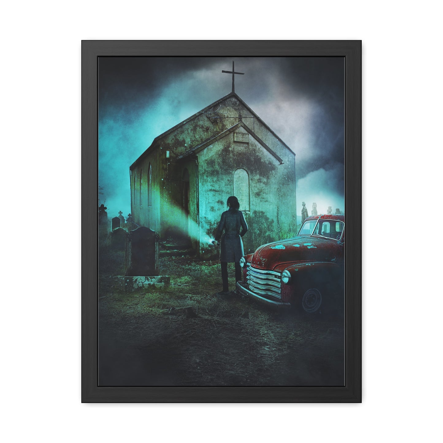 Haunting in Old Tailem Framed Prints