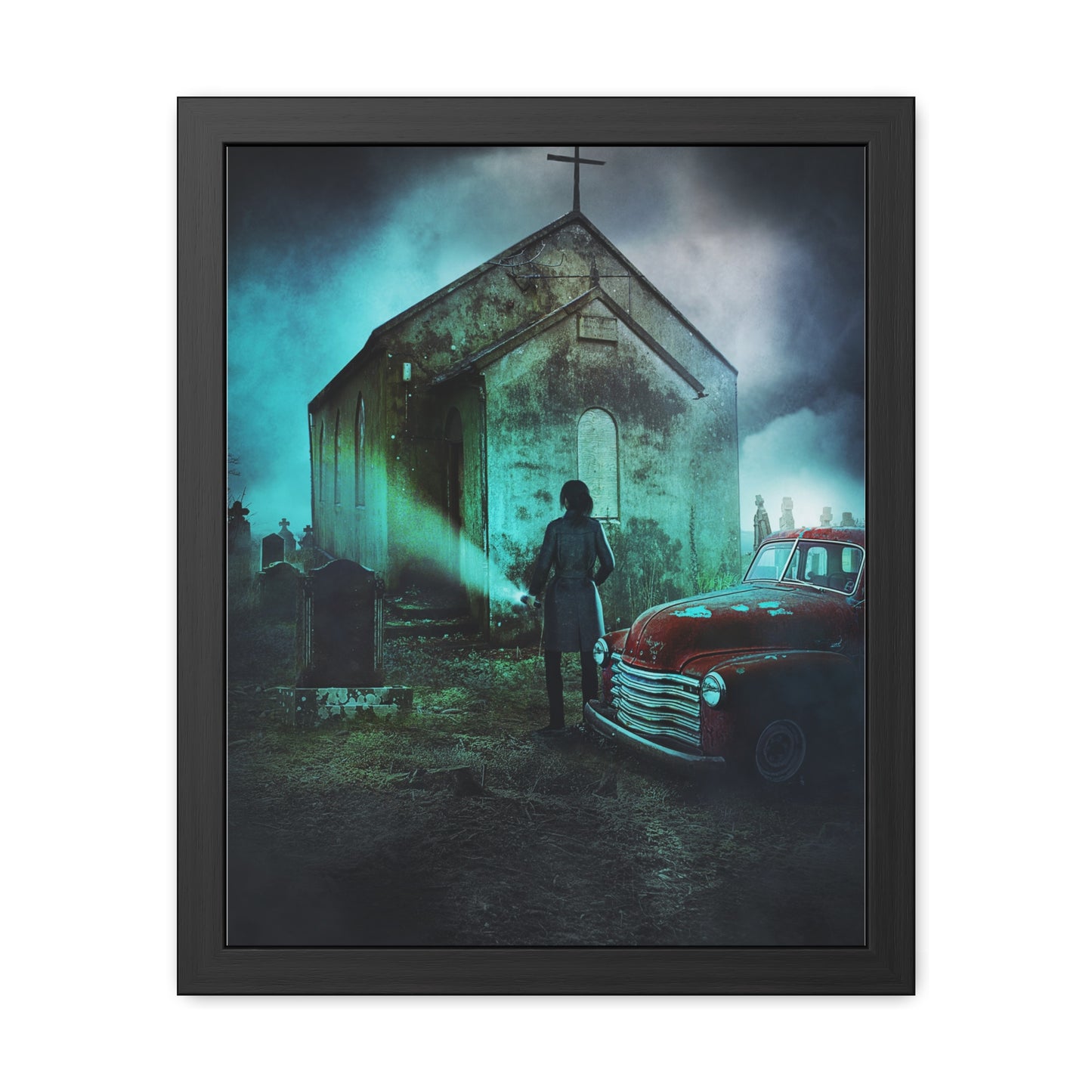 Haunting in Old Tailem Framed Prints